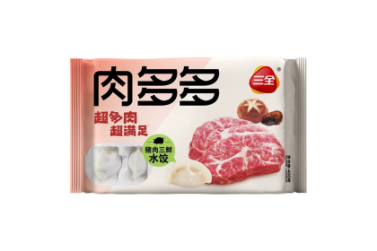 San Quan Dumpling Pork Three 三全肉多多猪肉三鲜水饺 450GM（VIP会员价：RM10.90）